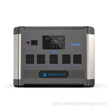Whaylan 2000w Solar Portable Charging Power Station